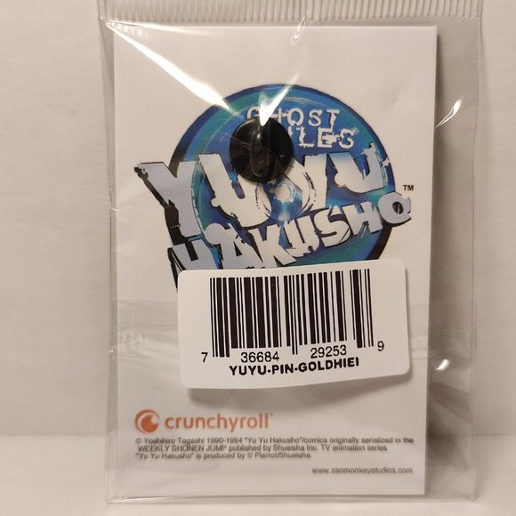 Yu Yu Hakusho Hiei Golden Series Collectible Enamel Pin Official Anime Product - Picture 3 of 4